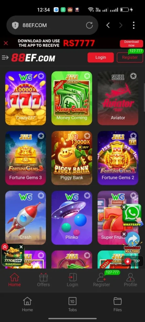 88EF Game APK Download